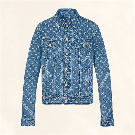 louis vuitton reflective monogram jacket|louis vuitton monogram denim jacket.